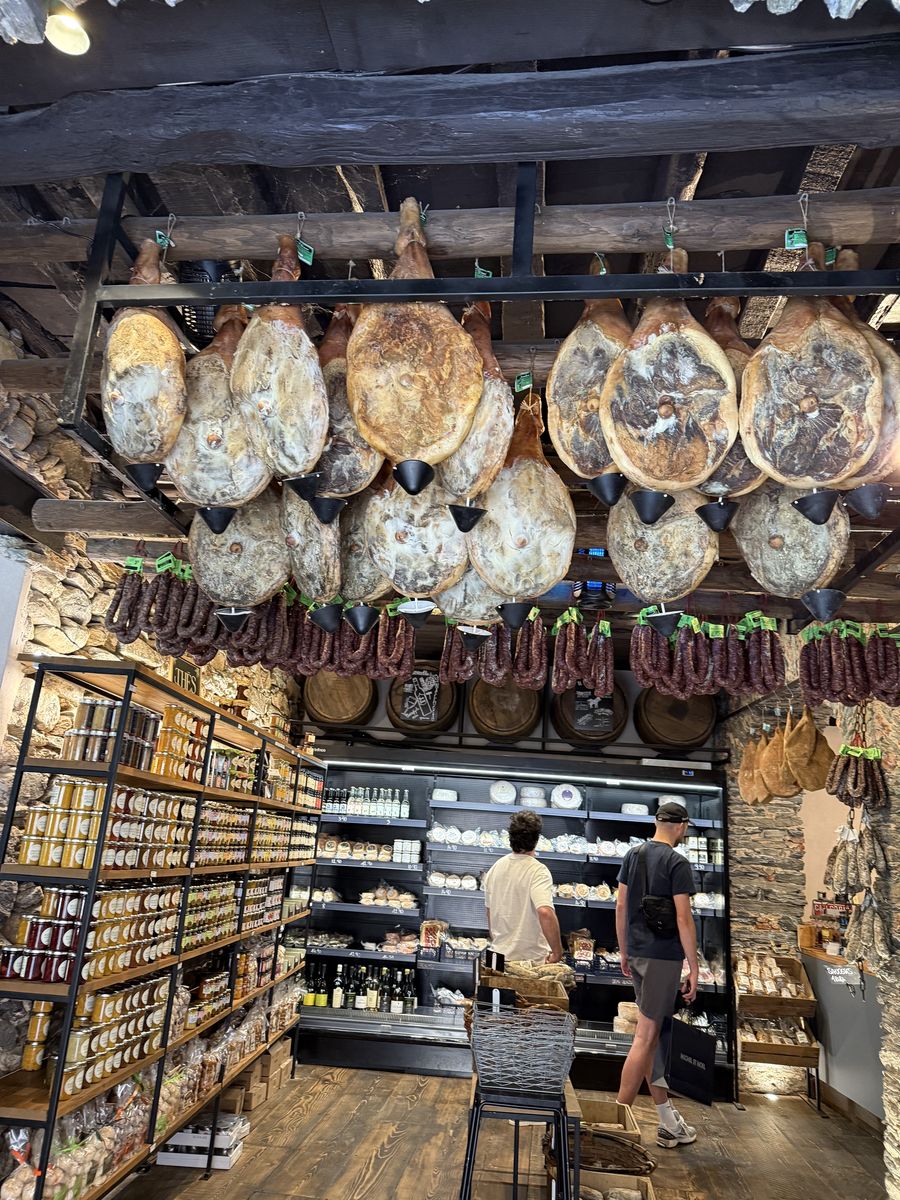 A traditional Corsican marketplace
